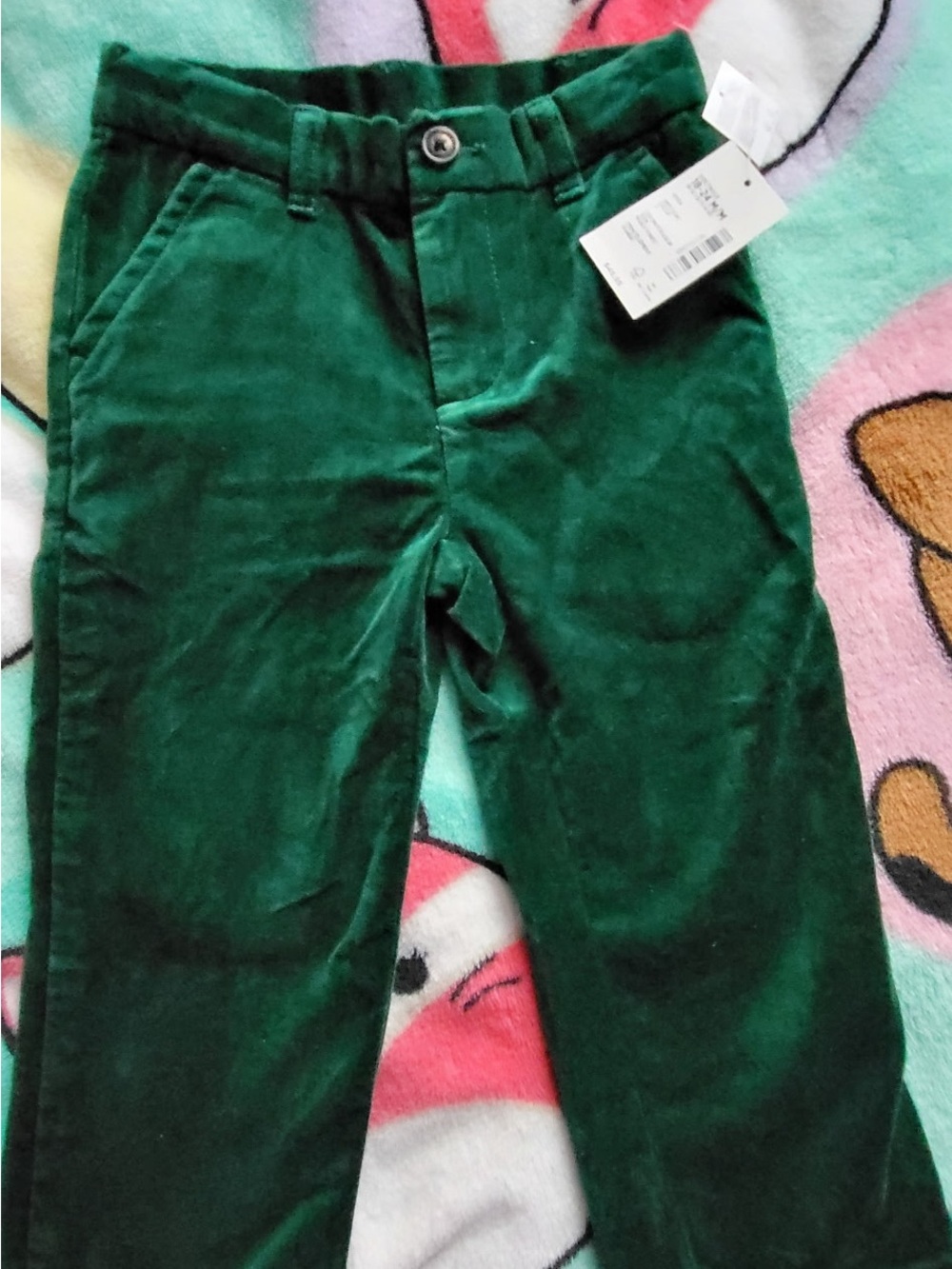 Gymboree Dark Green Corduroy Pants for Kids